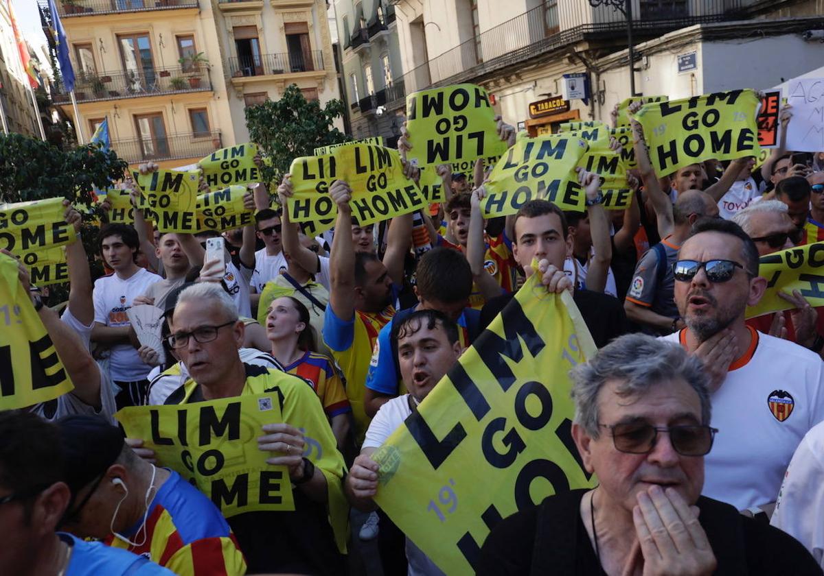 Imágenes de la manifestación.