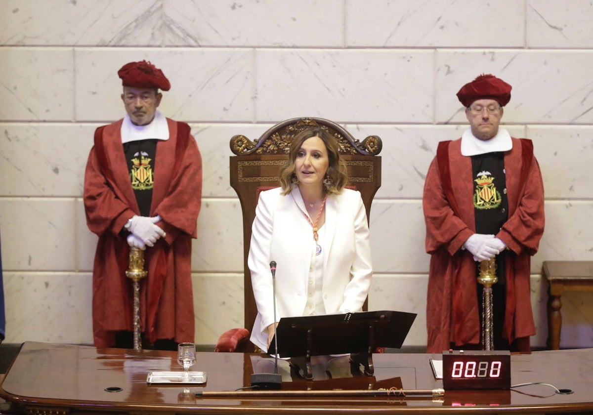 Discurso de la alcaldesa de Valencia, María José Catalá.