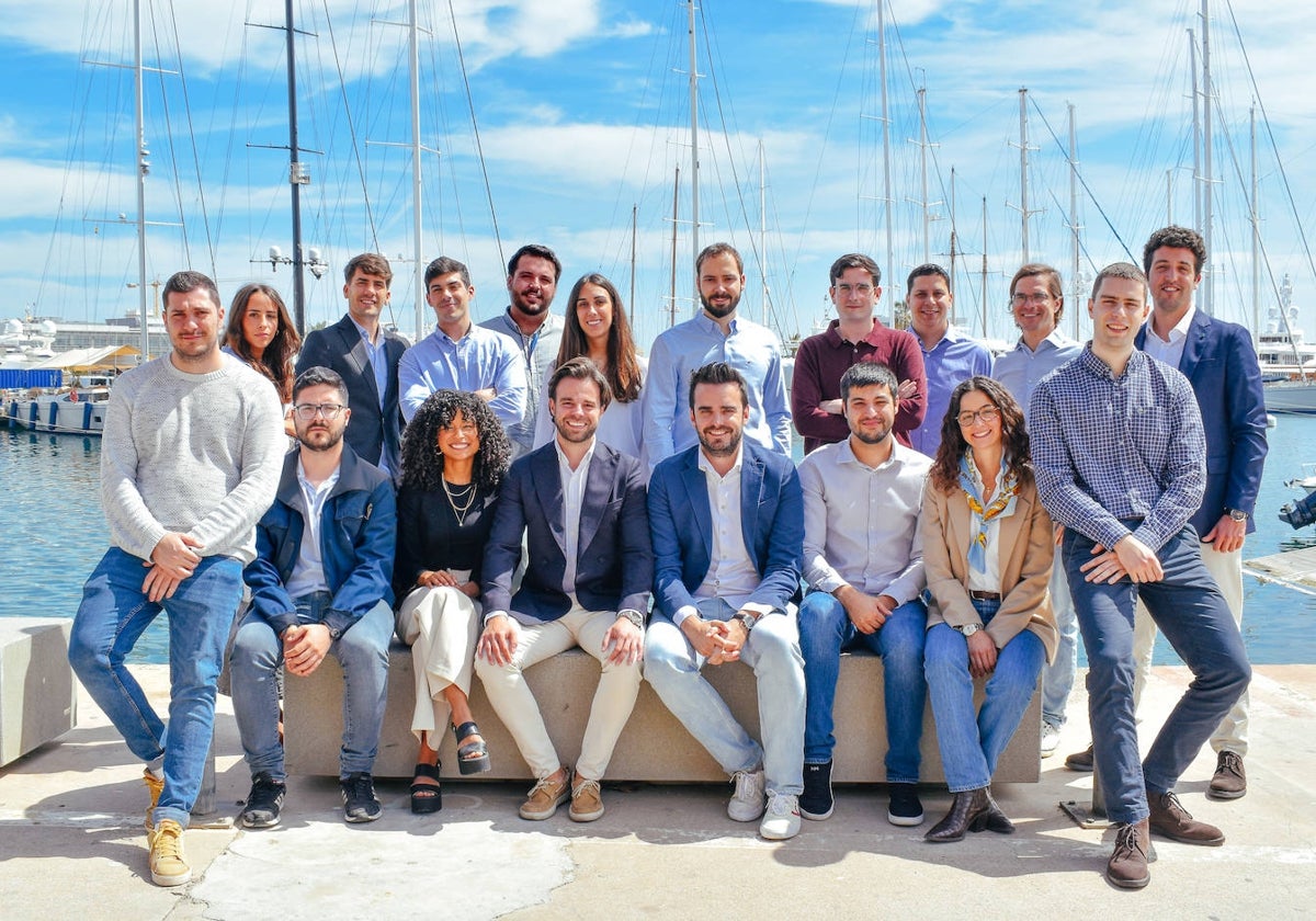 El equipo de Imperia SCM.