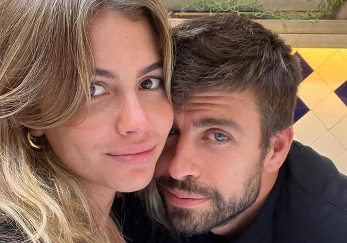 Gerard Piqué y Clara Chía en una imagen de archivo.