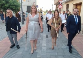 Procesión en Llocnou.