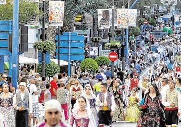 Orden de paso para la Ofrenda de flores de este miércoles 21 de junio en las Hogueras de Alicante 2023