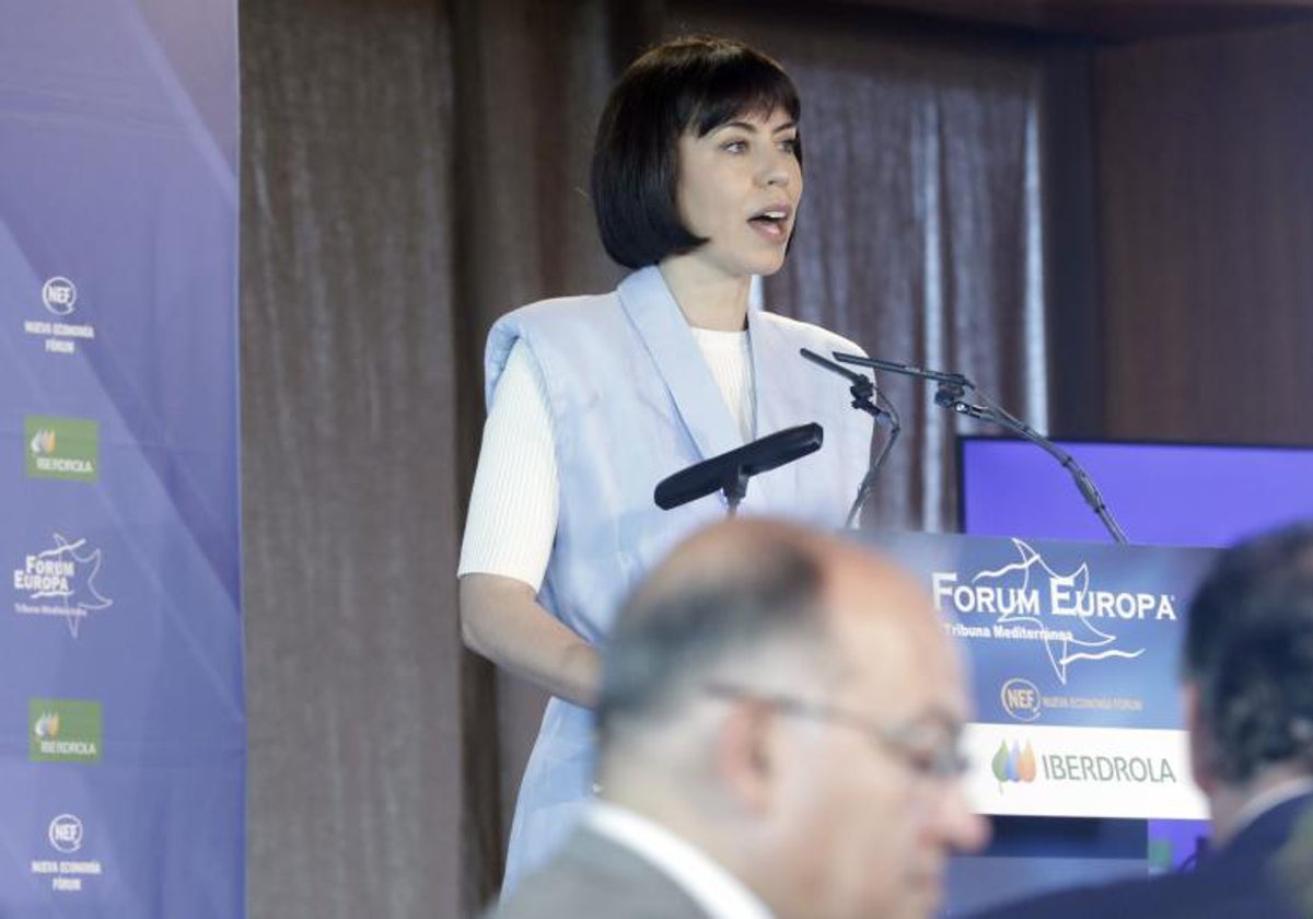 Morant, durante su intervención, en el Hotel Las Arenas, donde estaba presente Joan Calabuig, presidente de la APV.