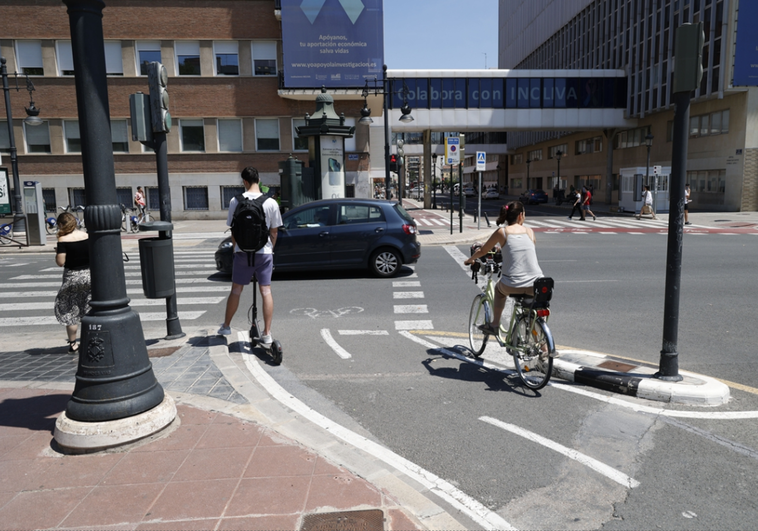 Los puntos negros de la seguridad vial en Valencia