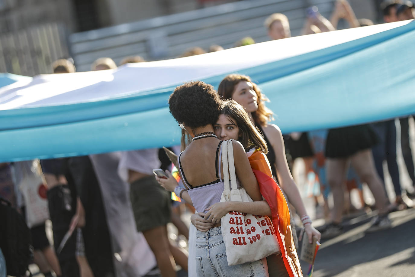 Las mejores imágenes de la marcha del Orgullo en Valencia