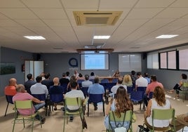 La presentación del Plan Especial de Sequía en la desaladora de Xàbia.