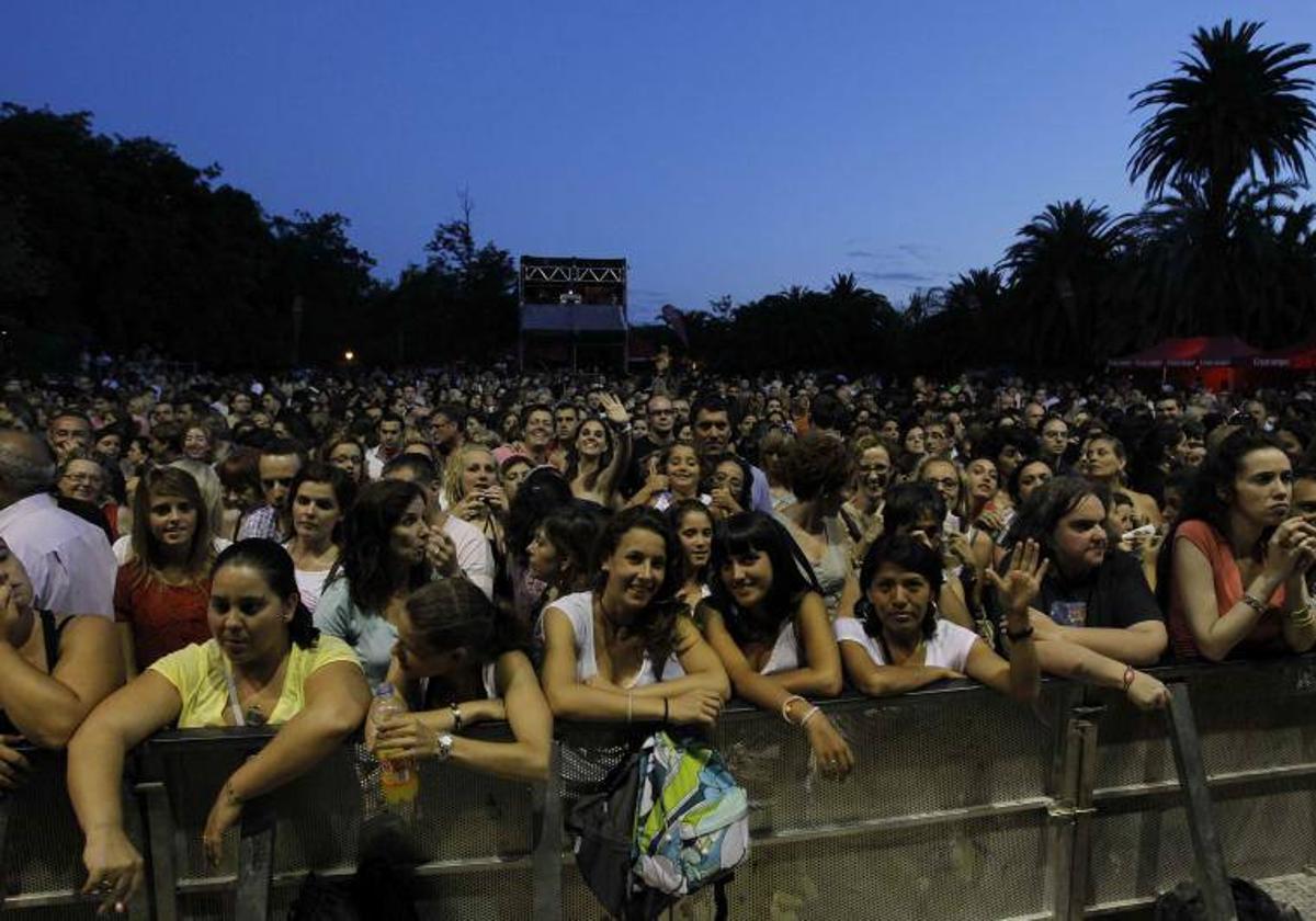 Conciertos en los Jardines de Viveros