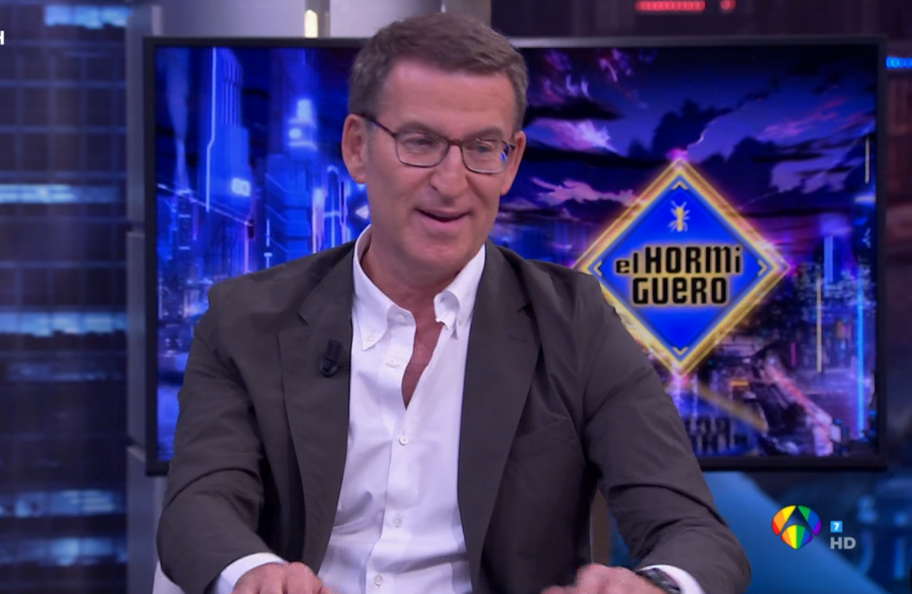 Feijóo confirma en 'El Hormiguero' que las políticas de igualdad en la Comunitat las llevará el PP