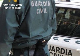 Un agente de la Guardia Civil.