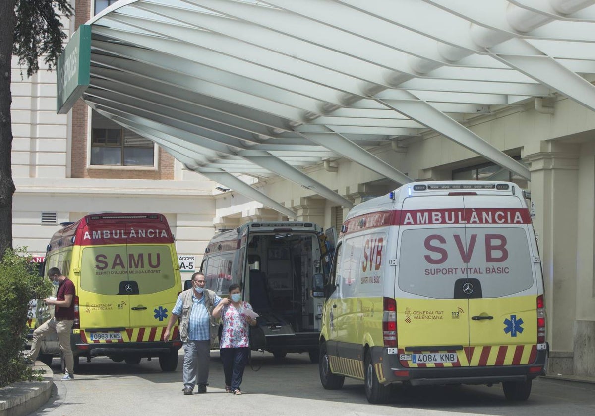 Las Urgencias del Hospital General, centro donde ocurrió el suceso.