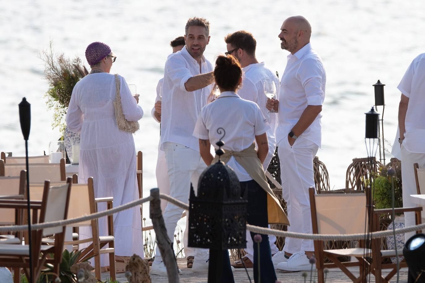 Edurne y De Gea: &#039;sí quiero&#039; con familia y amigos en Menorca