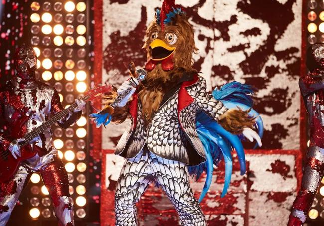 Gallo durante una de sus actuaciones en 'Mask Singer'.