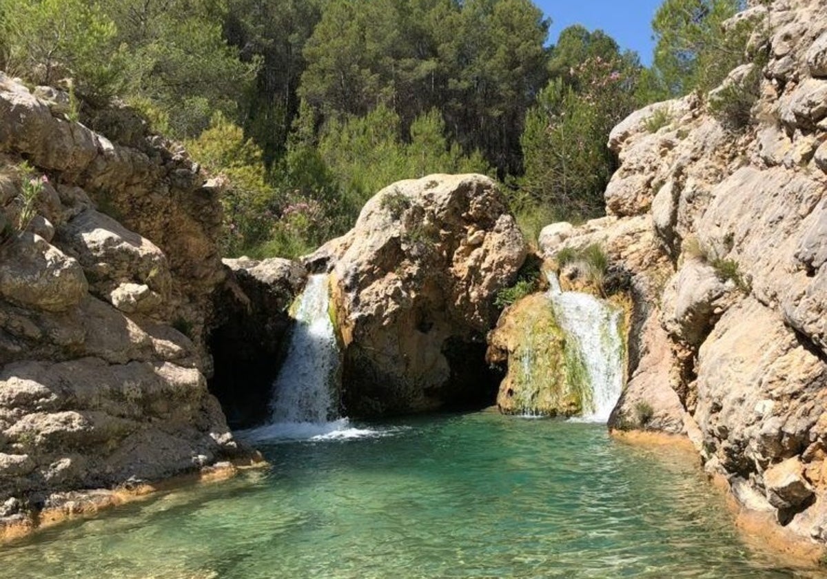 Río Fraile en Bicorp.