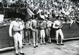 Luis Miguel y Ordóñez, en el paseíllo del 'Verano peligroso'.