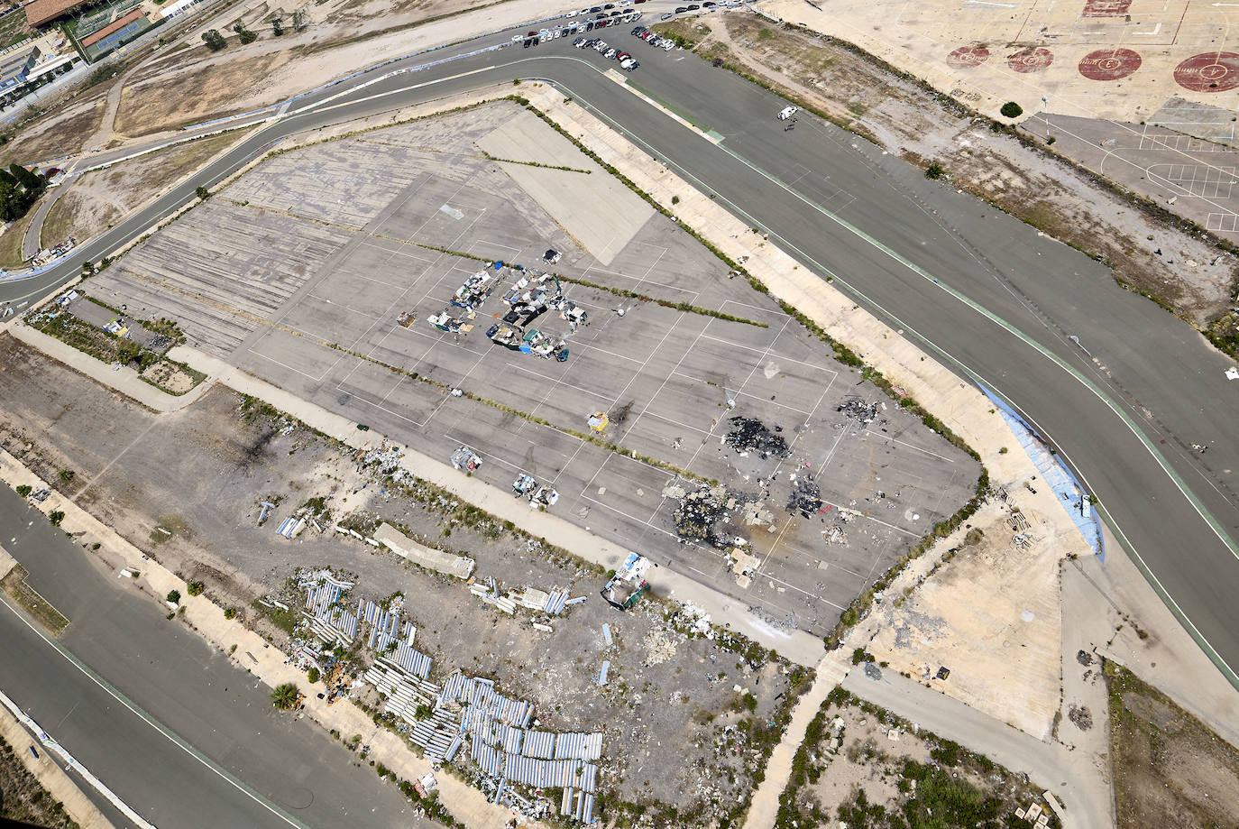 Valencia desde el helicóptero de la Guardia Civil