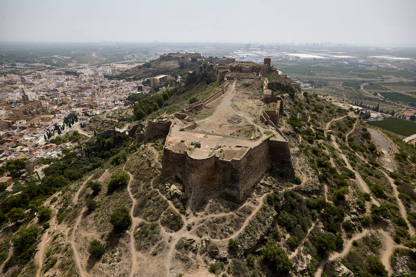 Valencia desde el helicóptero de la Guardia Civil