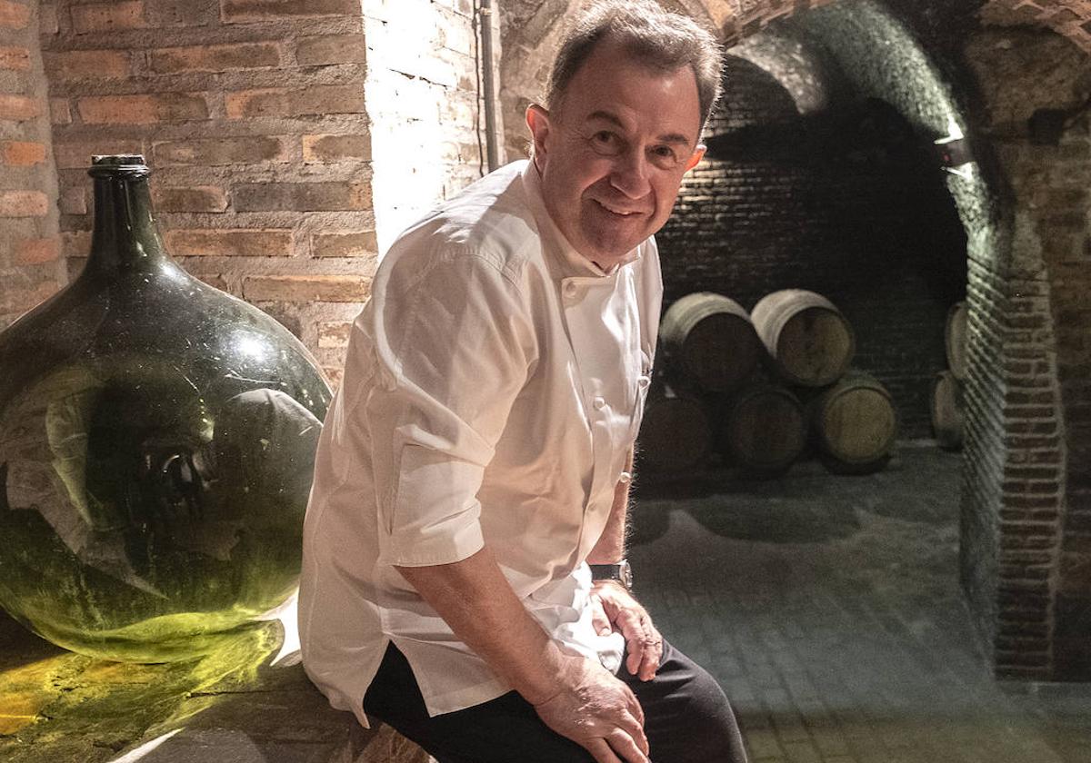 El chef Martín Berasategui.