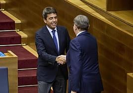 Debate de investidura donde Carlos Mazón es declarado President de la Generalitat