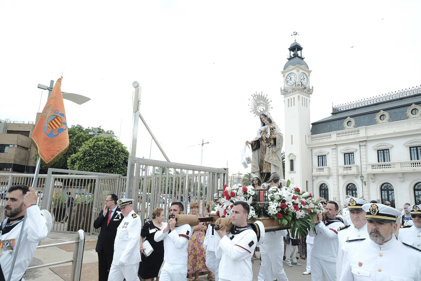 Valencia le rinde homenaje a la Virgen del Carmen