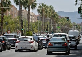 Tráfico de coches