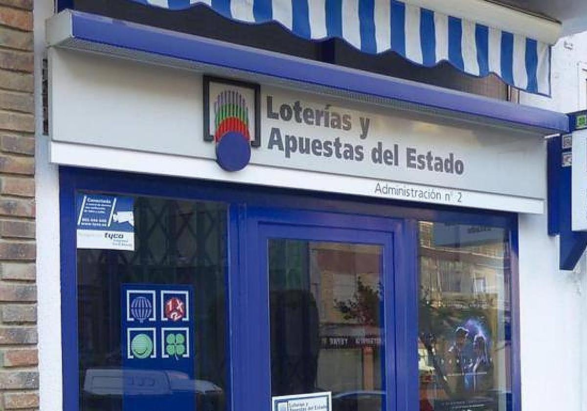 Una administración de Loterías y Apuestas del Estado.
