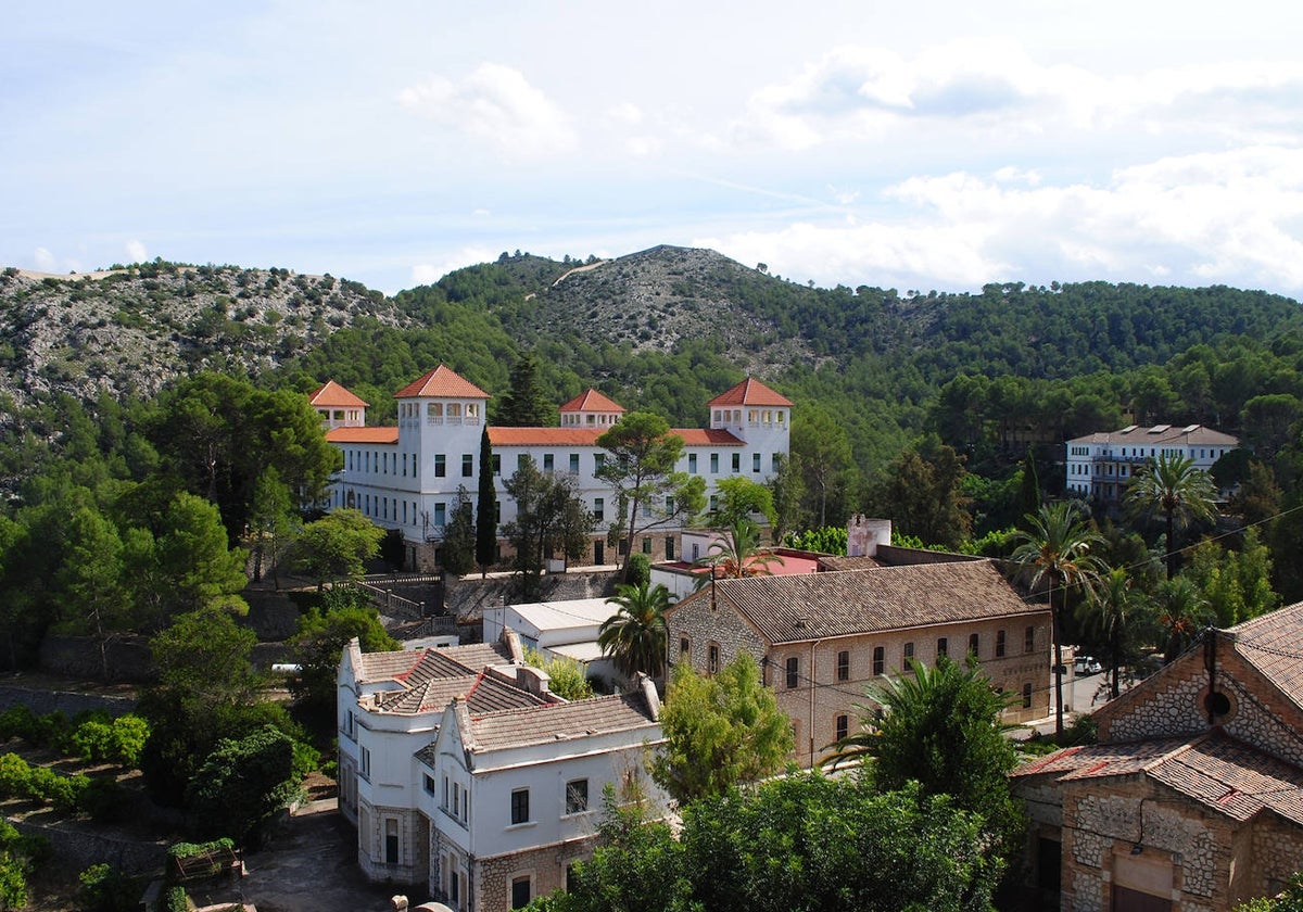 El complejo de Fontilles, en la Vall de Laguar.