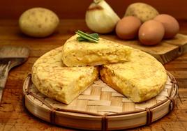 Una tortilla de patatas.