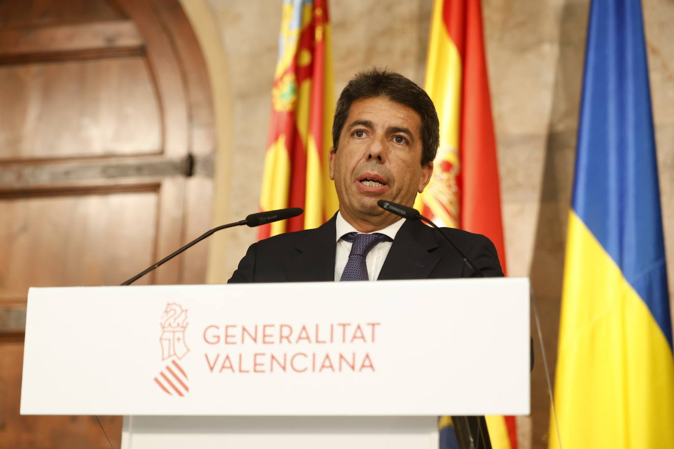 Así ha sido el anuncio de Mazón de los nuevos miembros del Consell