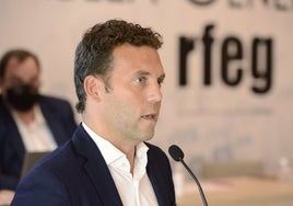 Jesús Carballo, presidente de la Real Federación Española de Gimnasia.