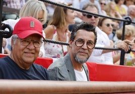 El chef Quique Dacosta no quiso perderse la tarde de toros.