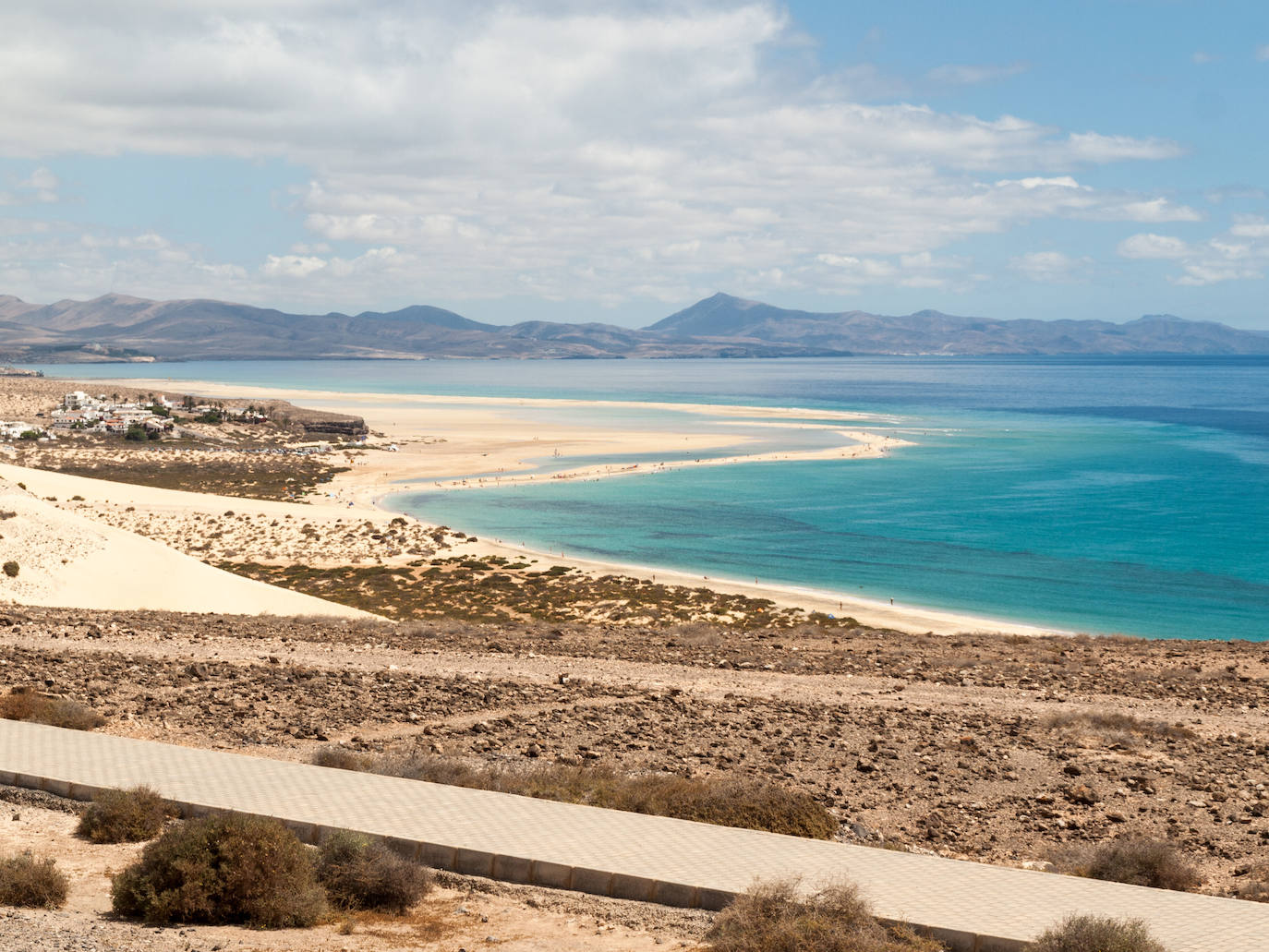 Playa de Sotavento (Fuerteventura, Islas Canarias)