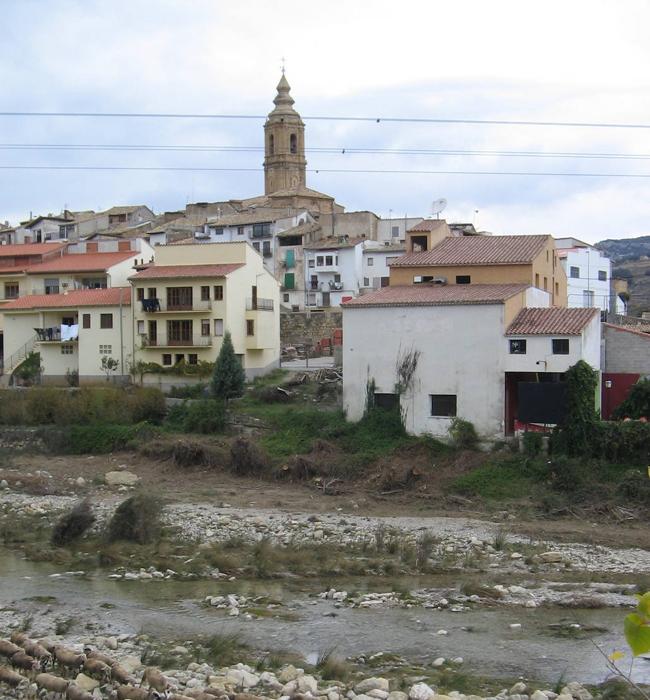 Río Bergantes en su transcurso por Forcall