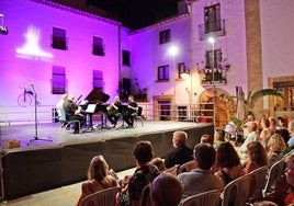 Un concierto de Música a l'Estiu.