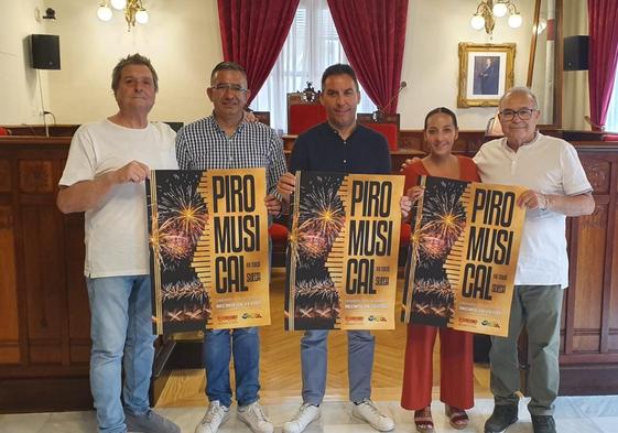 Presentación del Piromusical de Sueca.