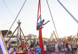 Espectáculo en el SolMarket