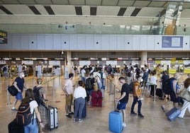 Imagen de archivo en el Aeropuerto de Manises.