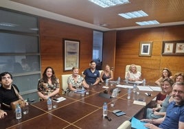 La reunión del consejo asesor de condecoraciones de Calp.