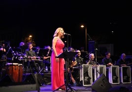 La actuación de SedaJazz Big Band & Sole Giménez en el Xàbia Jazz 2021.