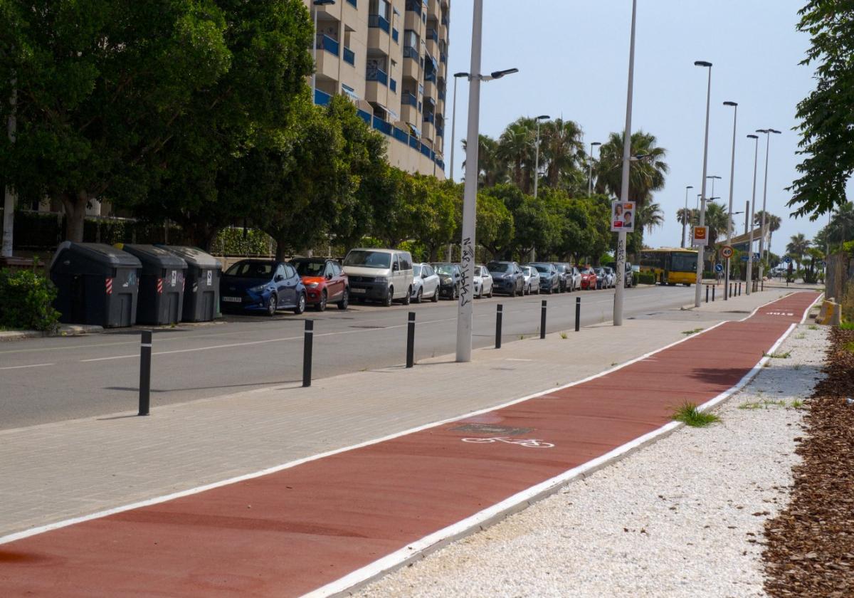Las obras de la senda ciclable y el parque canino, a punto de finalizar