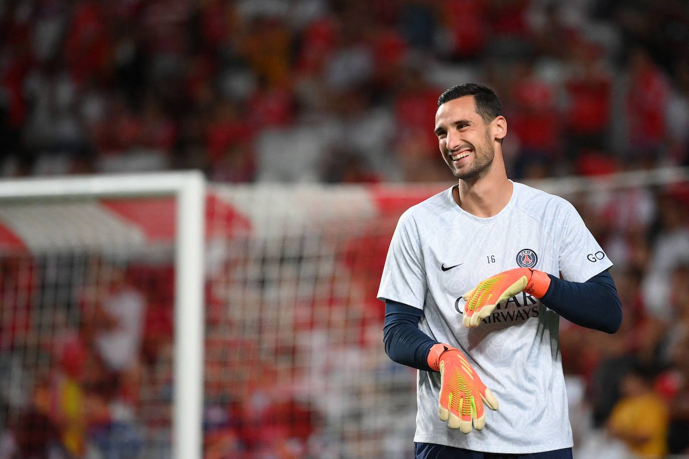 El portero del Paris Saint Germain, Sergio Rico en una imagen de archivo.