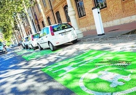 Cargadores para coches eléctricos.