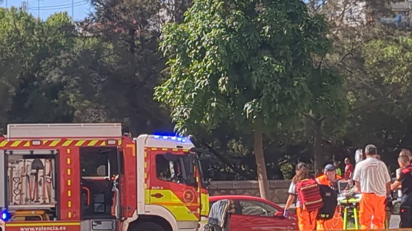 Primeras imágenes del incendio declarado este viernes, 4 de agosto.