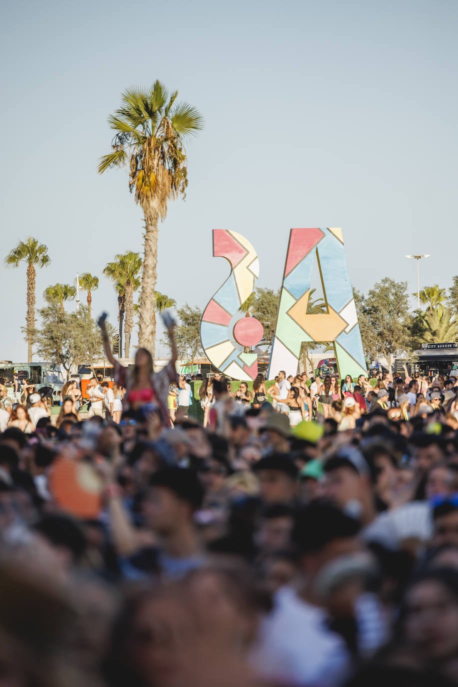 Nicky Jam eleva la temperatura en el Arenal Sound 2023