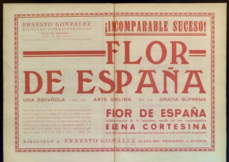 Imagen secundaria 1 - La valenciana Helena Cortesina, actriz y musa de Sorolla, fue la primera directora española de cine gracias a 'Flor de España'.