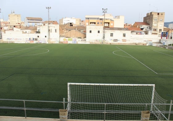 Campo de fútbol Quatre Camins de Canals.