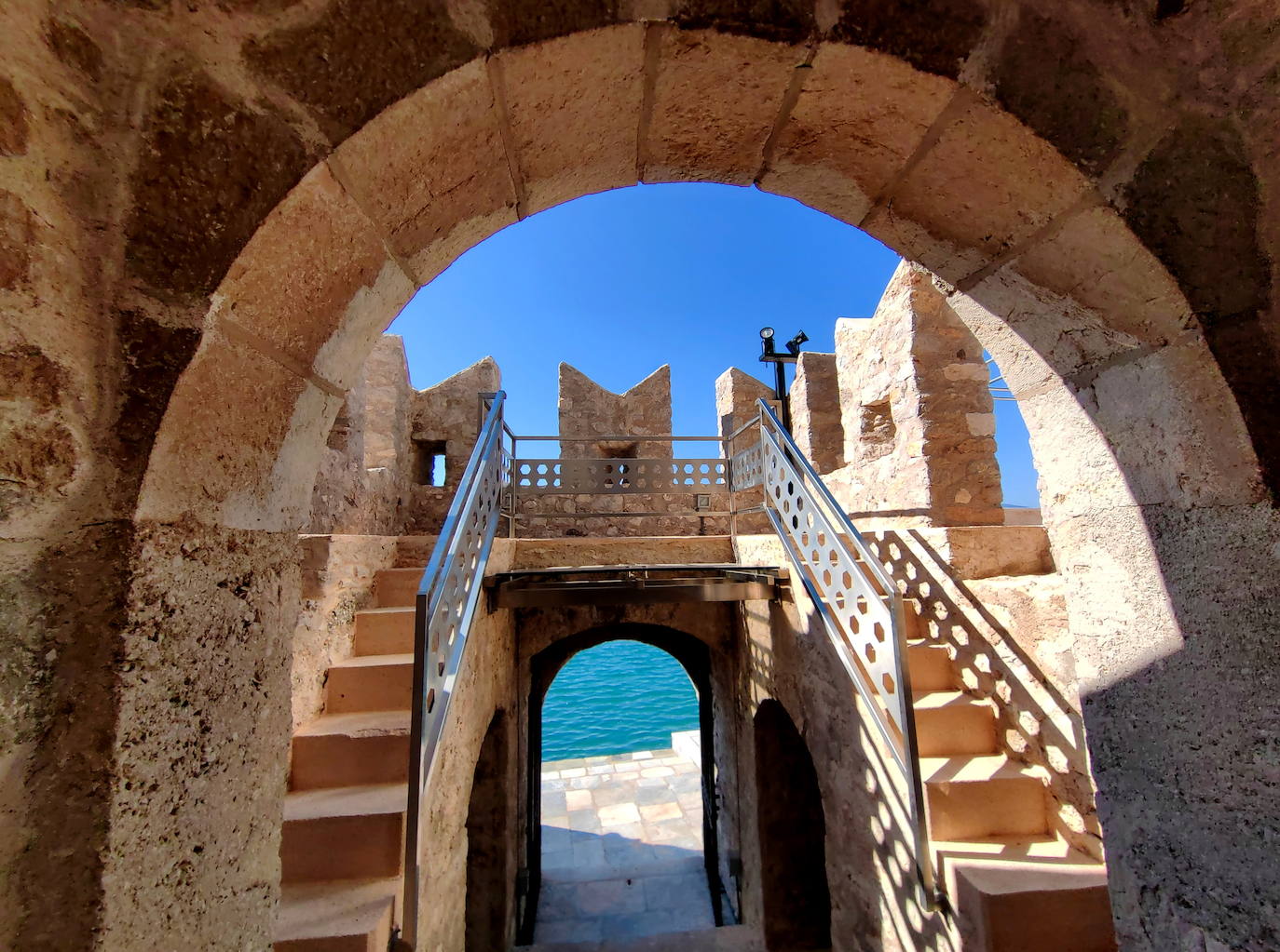 El castillo de Bourtzi, en Grecia, se abre al turismo