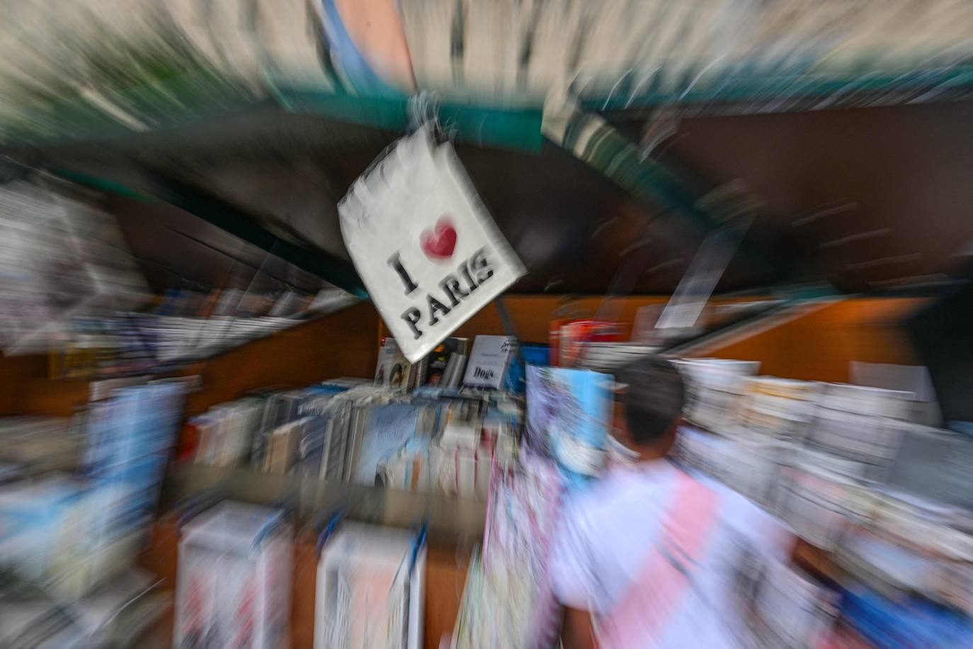 Los &#039;bouquinistes&#039; del Sena, todo un símbolo de París