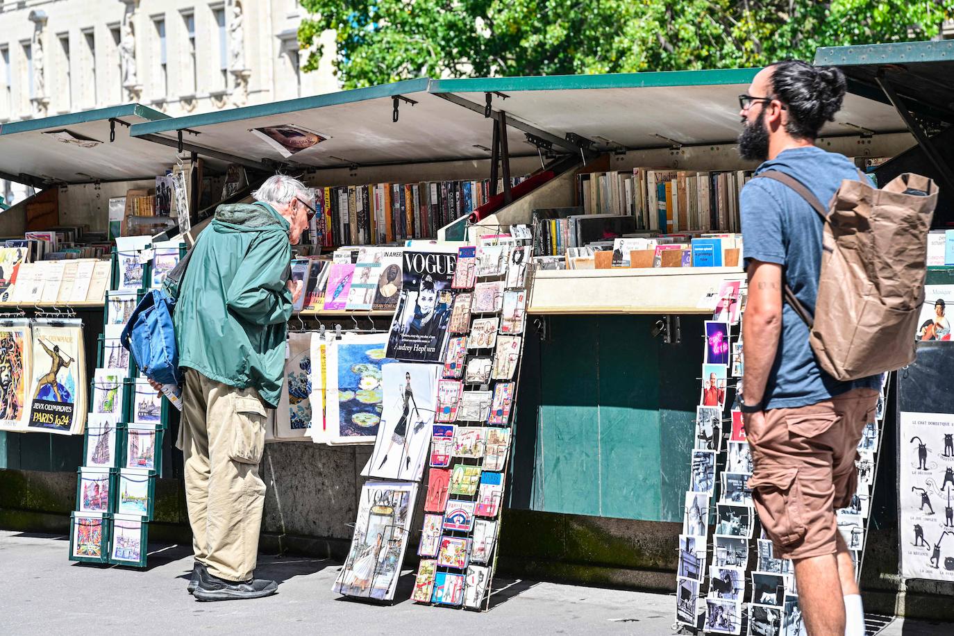 Los &#039;bouquinistes&#039; del Sena, todo un símbolo de París