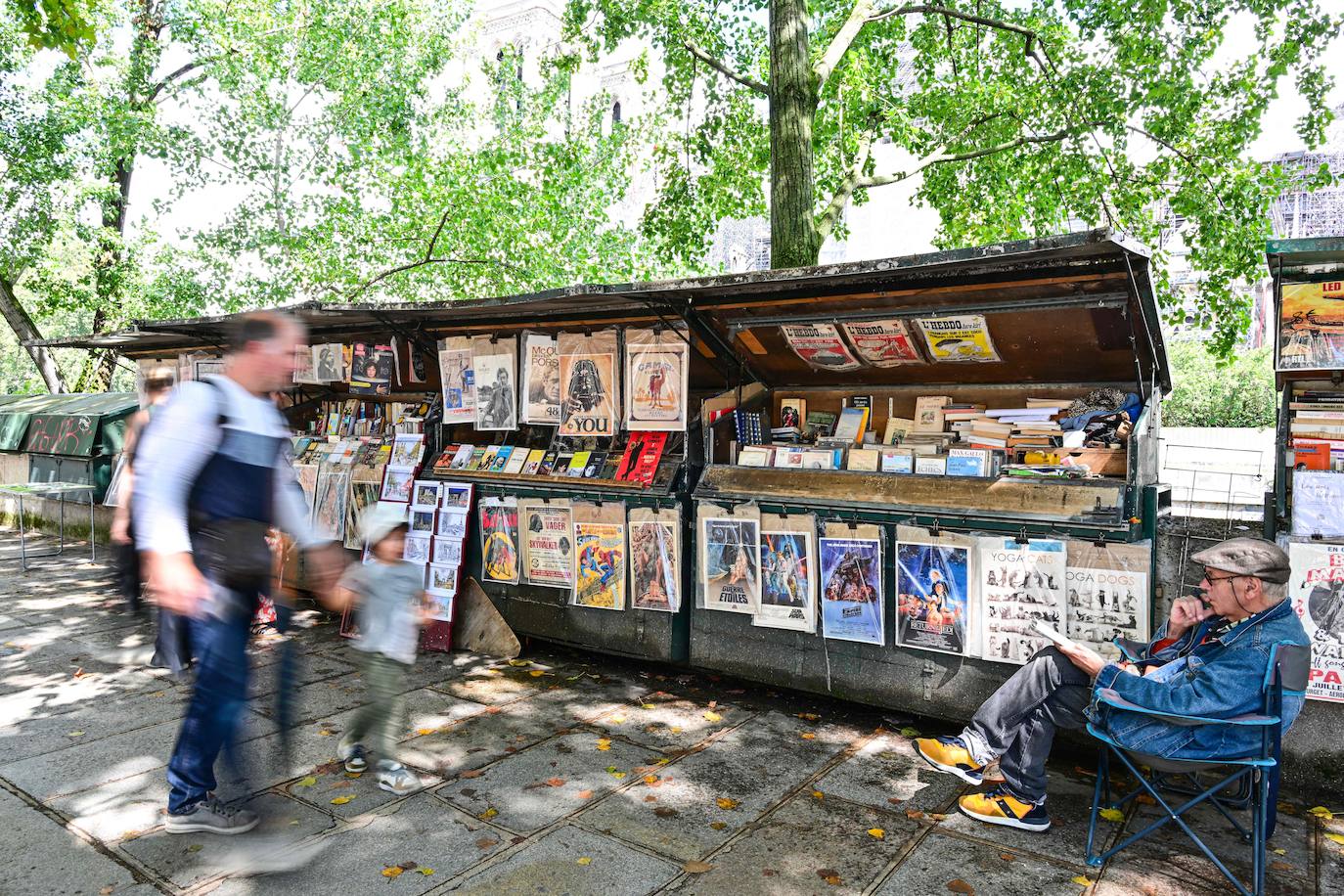 Los &#039;bouquinistes&#039; del Sena, todo un símbolo de París