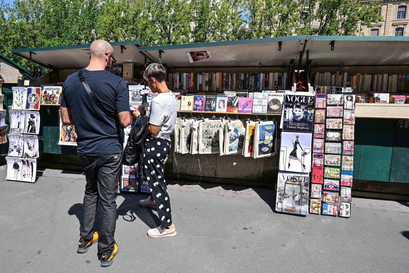 Los &#039;bouquinistes&#039; del Sena, todo un símbolo de París